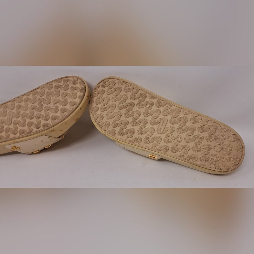 Tory Burch Women's Star Studded Sandals Slides Leather 8 US - Picture 15 of 16